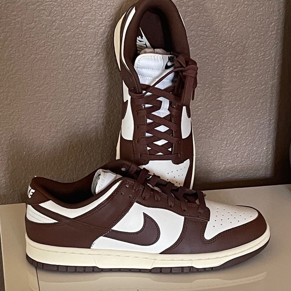 New Nike Dunk Low Brown Coconut Milk Cacao Wow (Women's) Size 11 Men’s 9.5